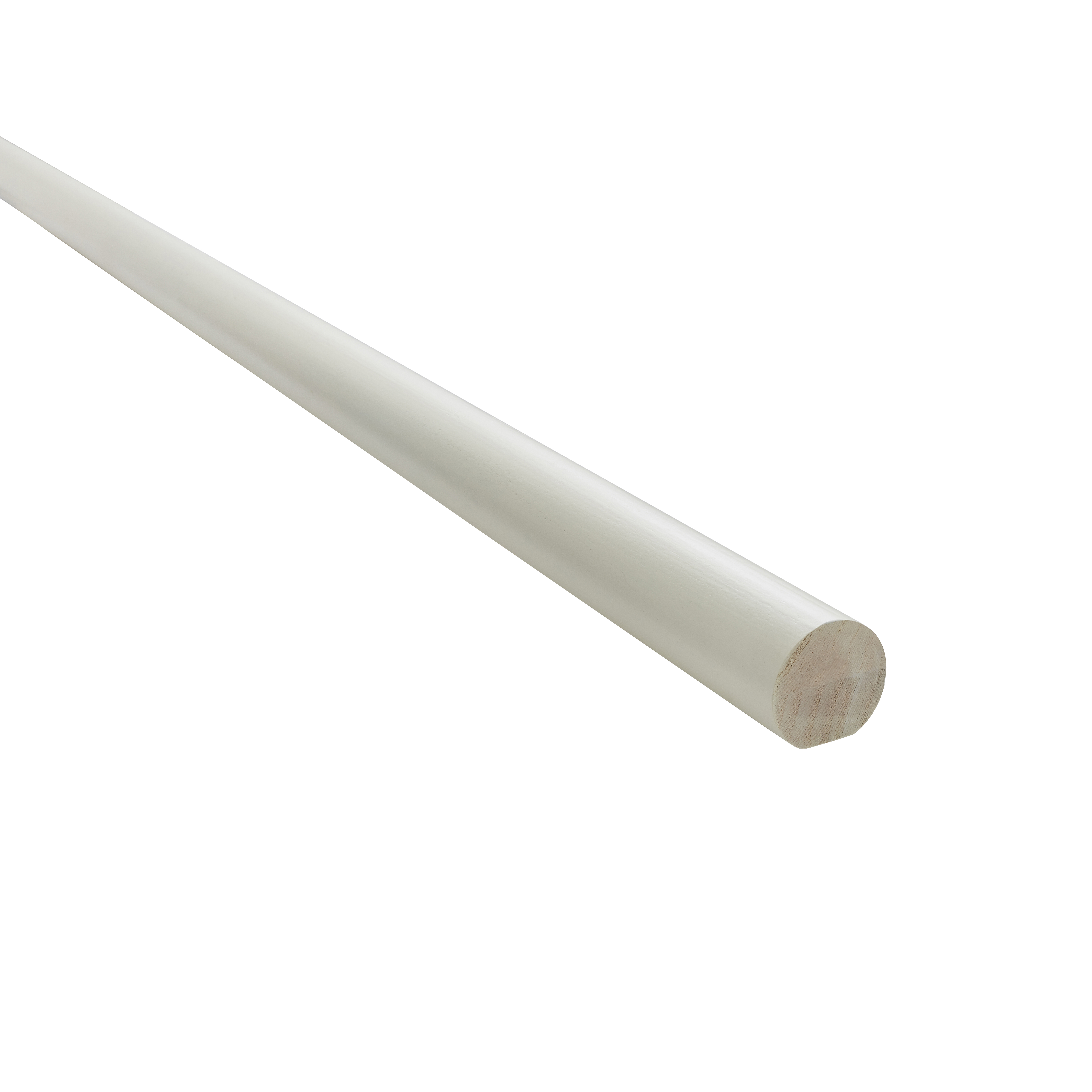 1 Smooth Primed Round Handrail 3600 54