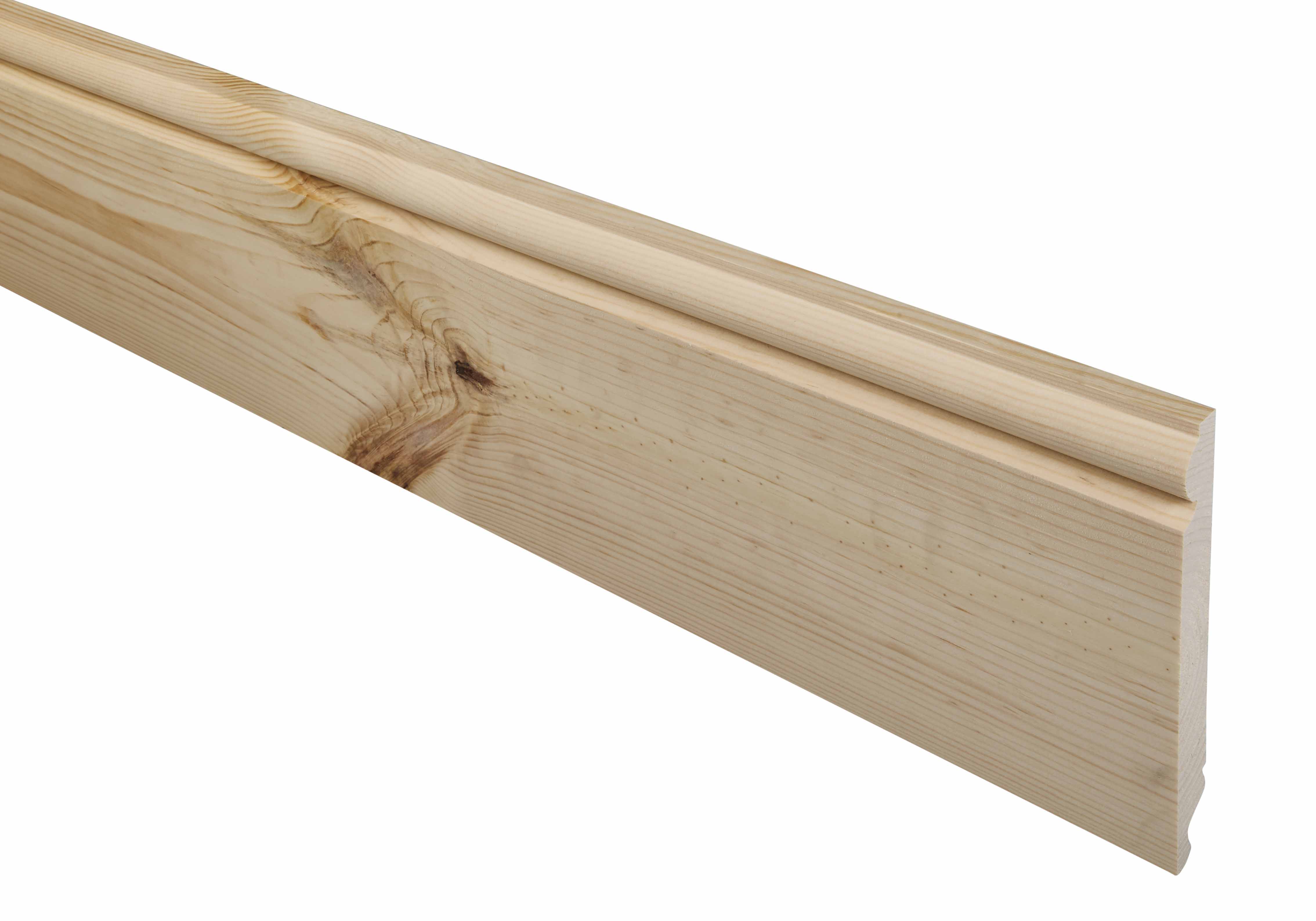 10 Pine Torus / Ogee Skirting Board 15 x 96 x 2400mm