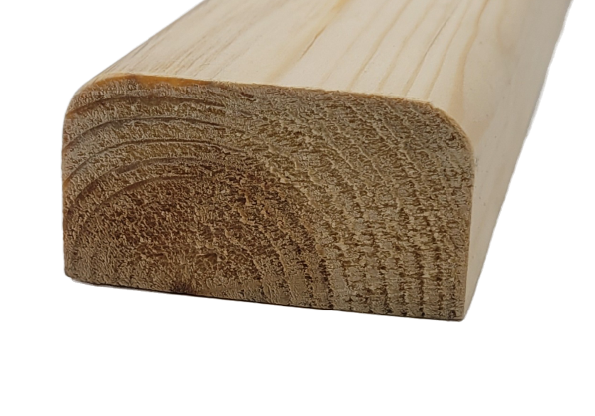 1 Elements Pine Ungrooved Baserail 4200
