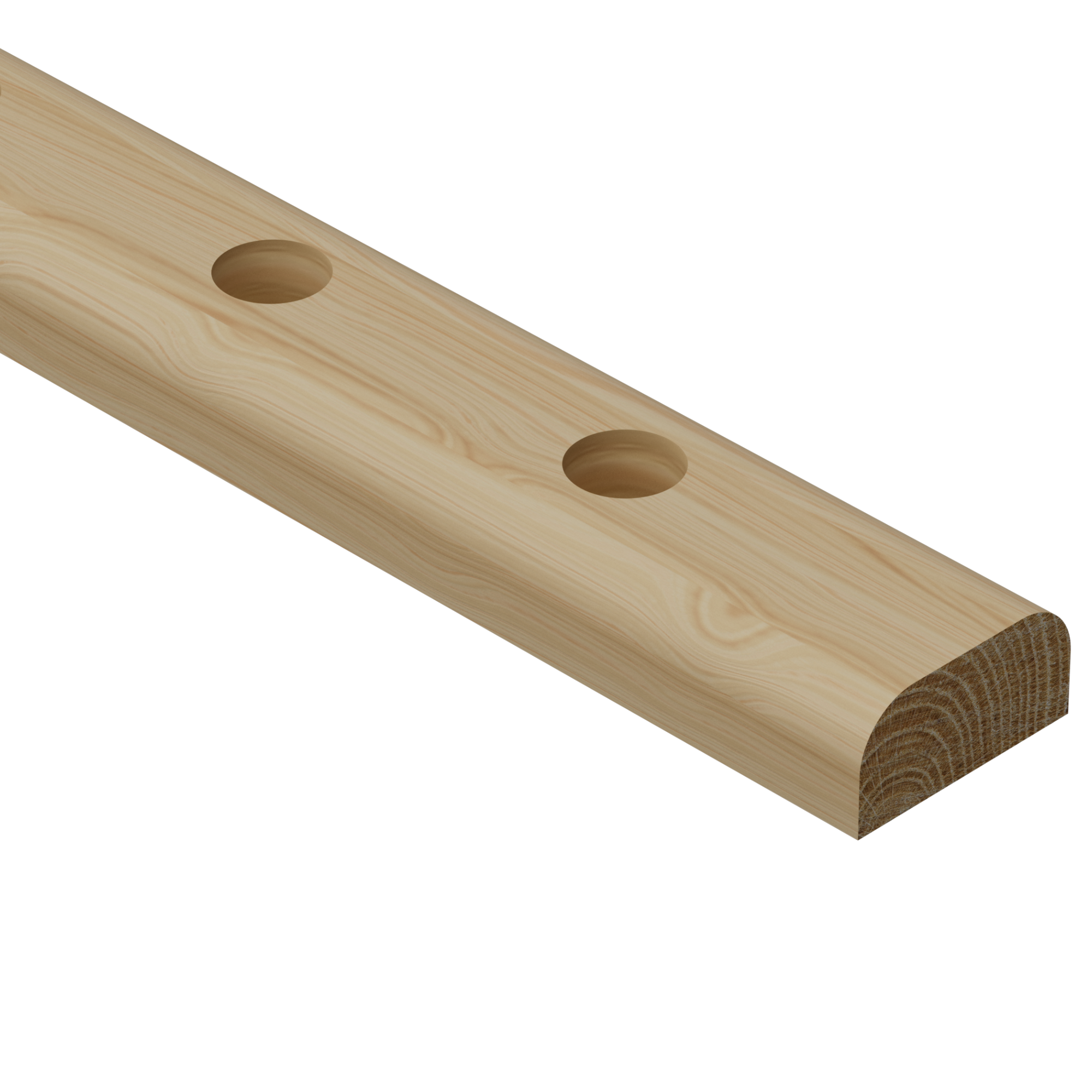Pürra® Landing Pine Baserail 2400