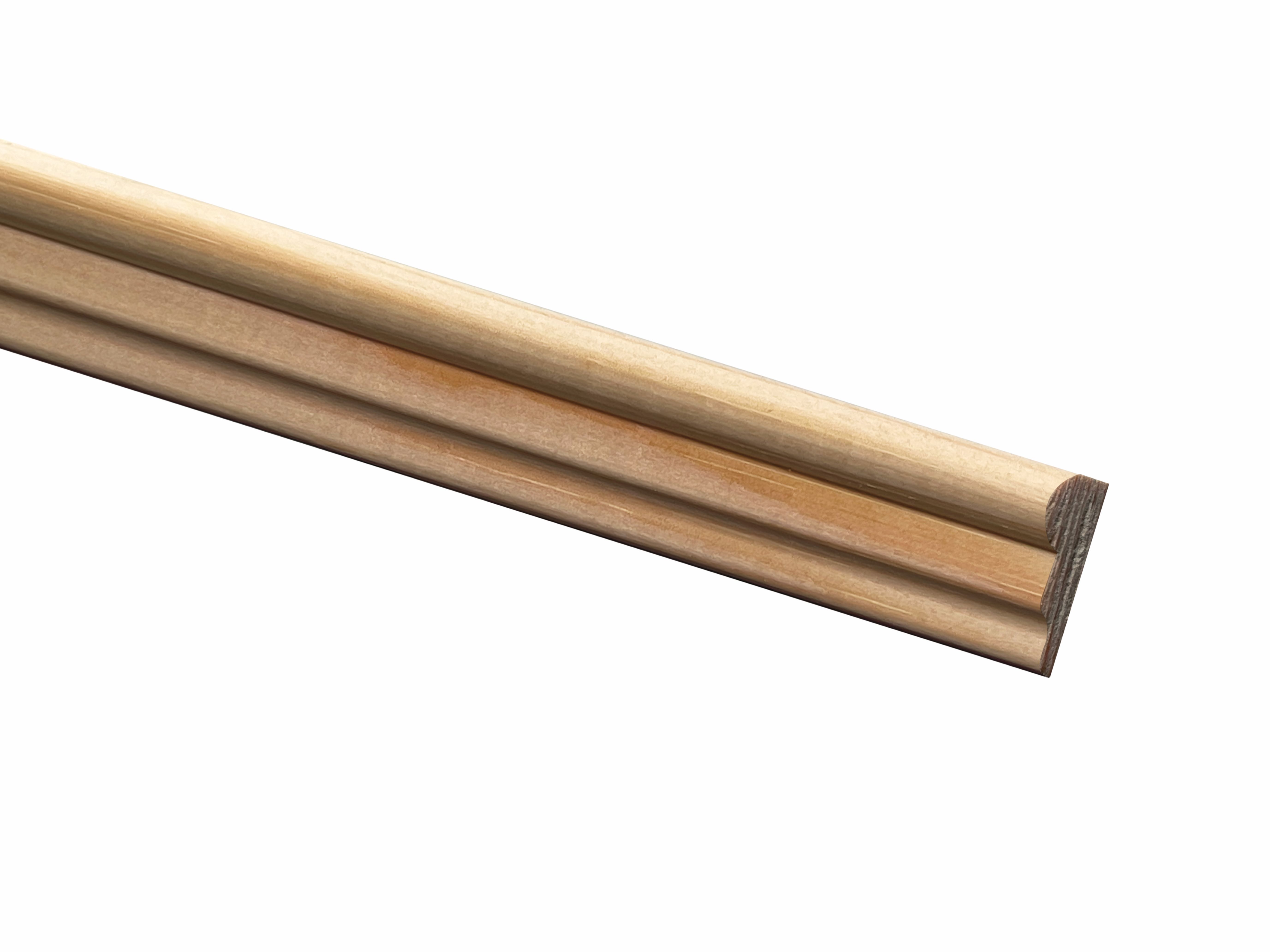 24 Pine Broken Ogee Mouldings 8 x 21 x 2400mm