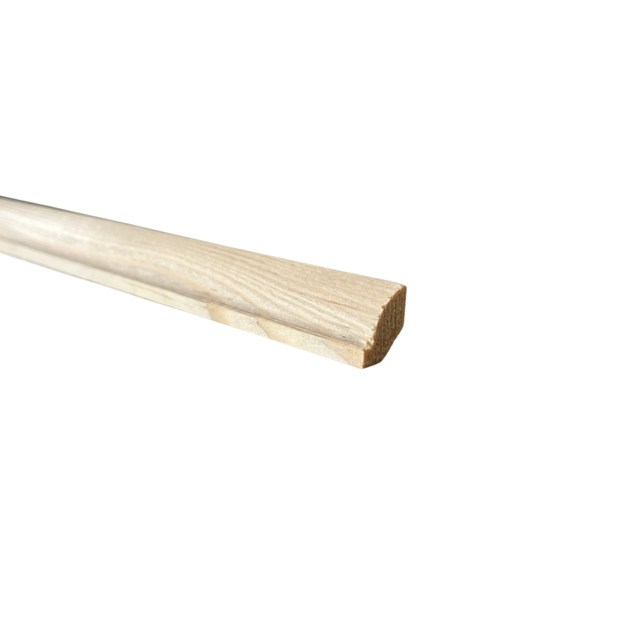 20 Pine Glass Bead Mouldings 9 x 9 x 2400mm