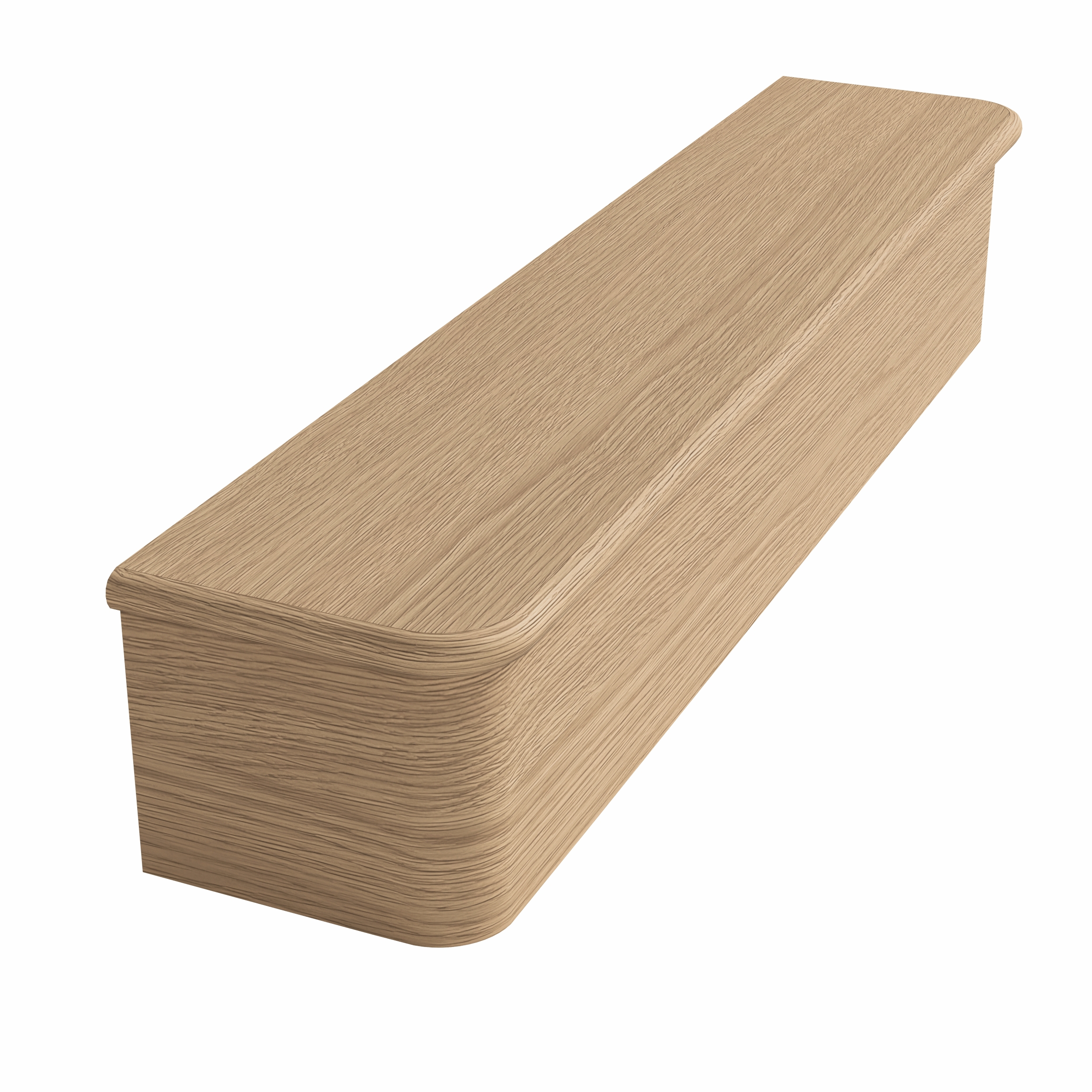 StepUp® Oak Stair Cladding Bullnose